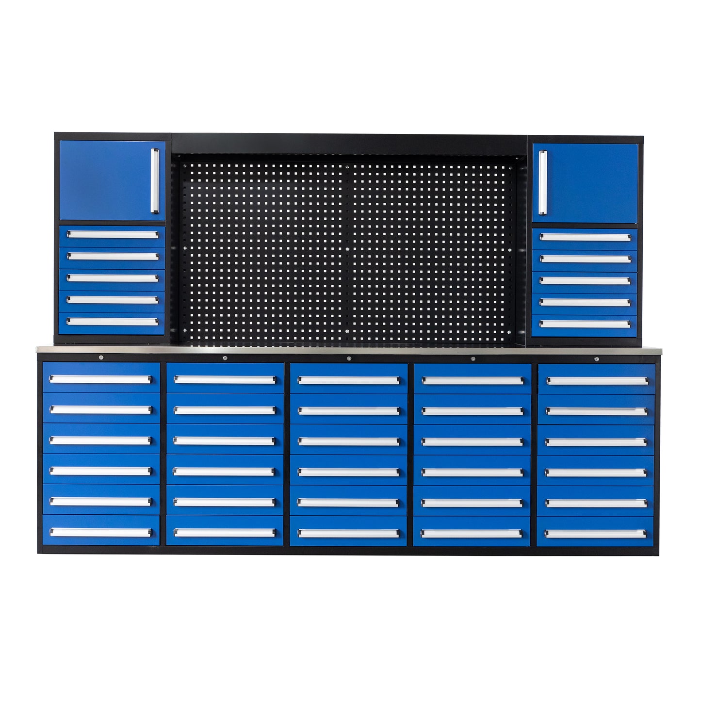 EMC 10ft Workbench Cabinet Combo 40 Drawers 2 Cabinets
