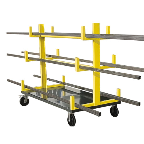 EMC 48” Heavy-duty Mobile Bar And Pipe Racks