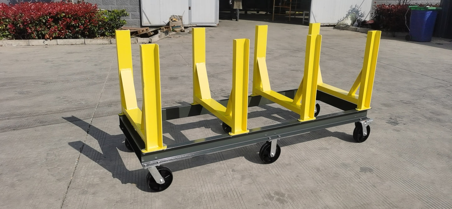 EMC Heavy-Duty Bar And Pipe Cradle Truck - 6000 lbs Capacity