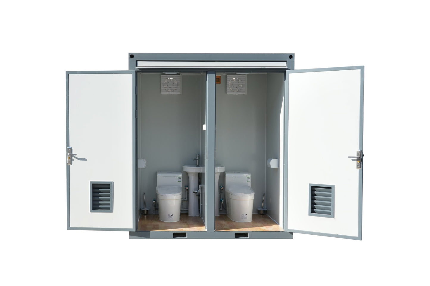 EMC Portable Double Toilet