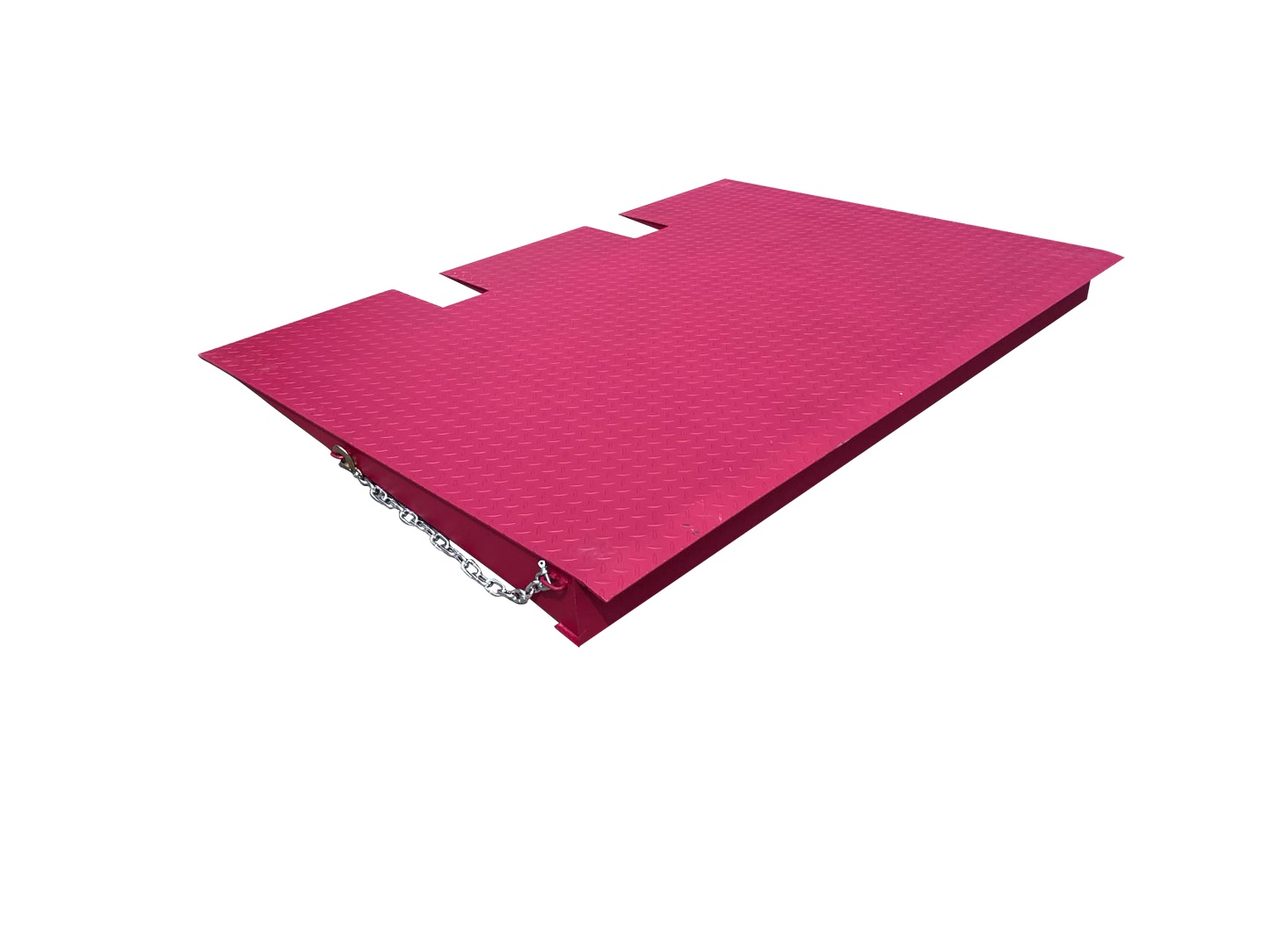 EMC Heavy Duty Container Loading Dock Ramp - 83'' wide, 59''long - 17800lbs capacity