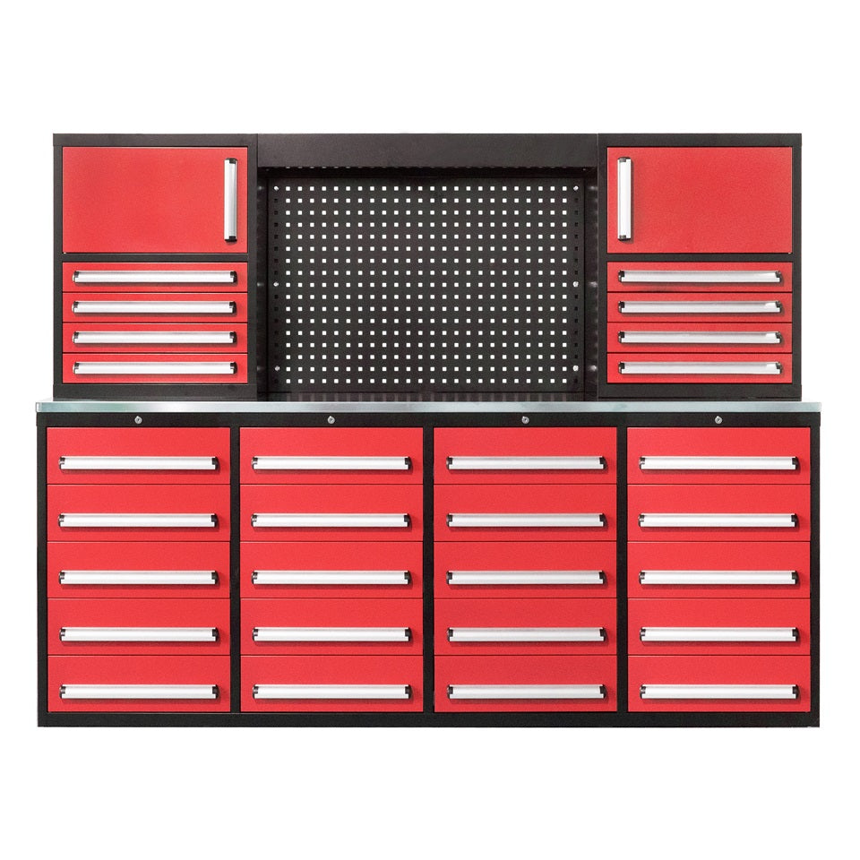 EMC 7ft Workbench Cabinet Combo 28 Drawers