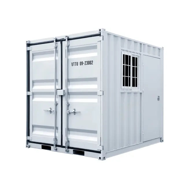 EMC 9FT Container Office - 1 Window and 1 Man Door