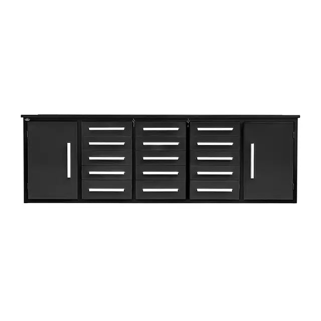 EMC 10ft Workbench Cabinet Combo 15 Drawers 2 Cabinets