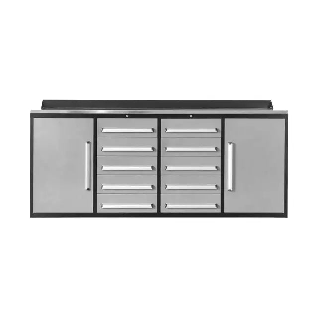 EMC 7ft Workbench Cabinet Combo 10 Drawers 2 Cabinets