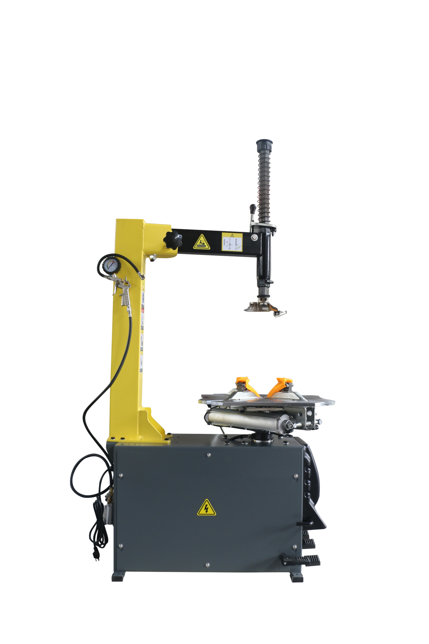 EMC Tire Changer 14”-28” Rim Clamping Tilt-Back Semi-Automatic