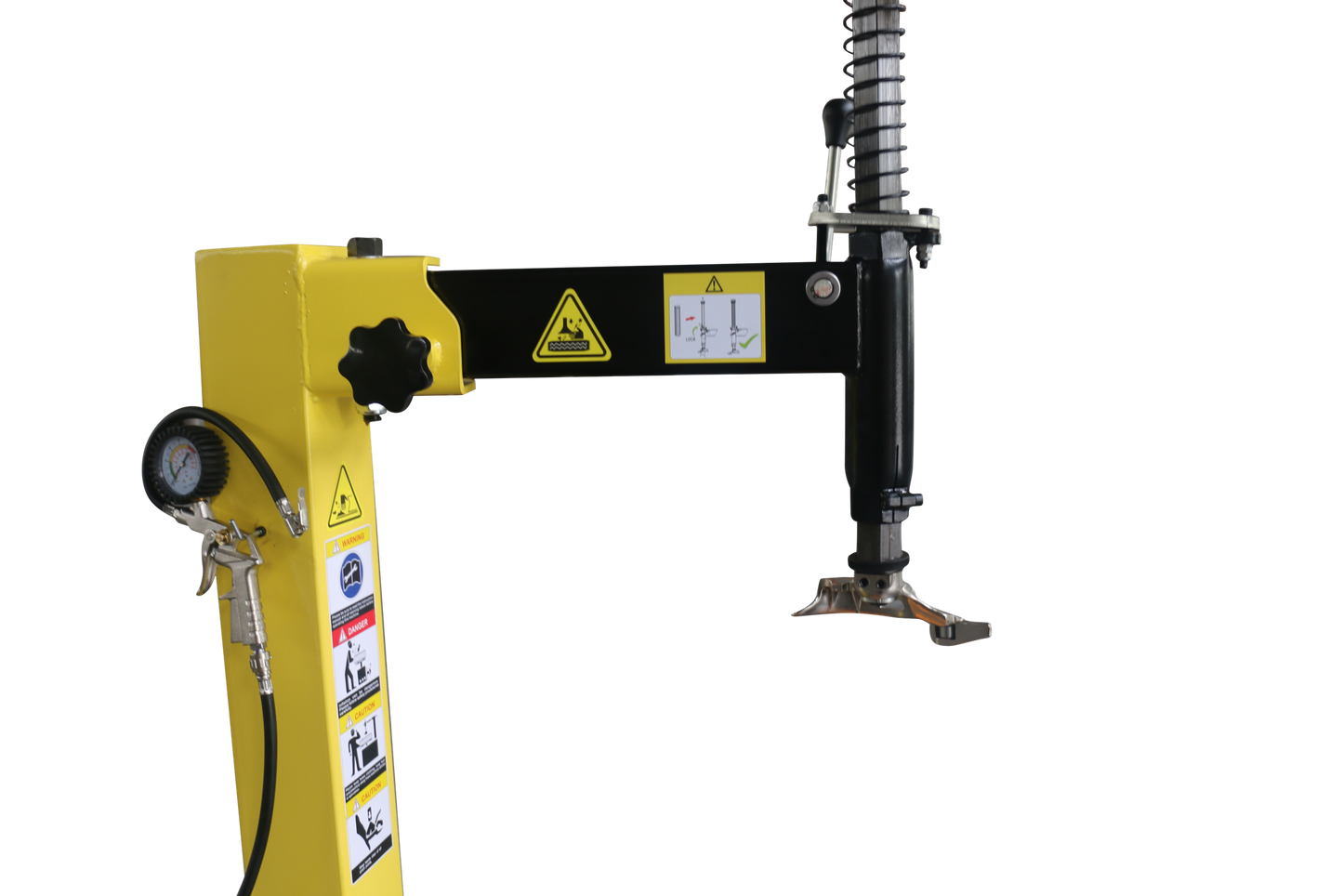EMC Tire Changer 14”-28” Rim Clamping Tilt-Back Semi-Automatic