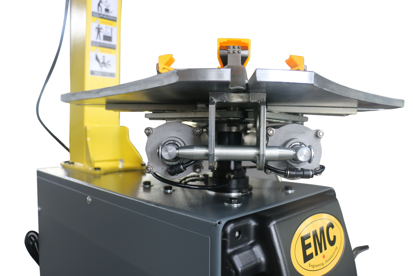 EMC Tire Changer 14”-28” Rim Clamping Tilt-Back Semi-Automatic
