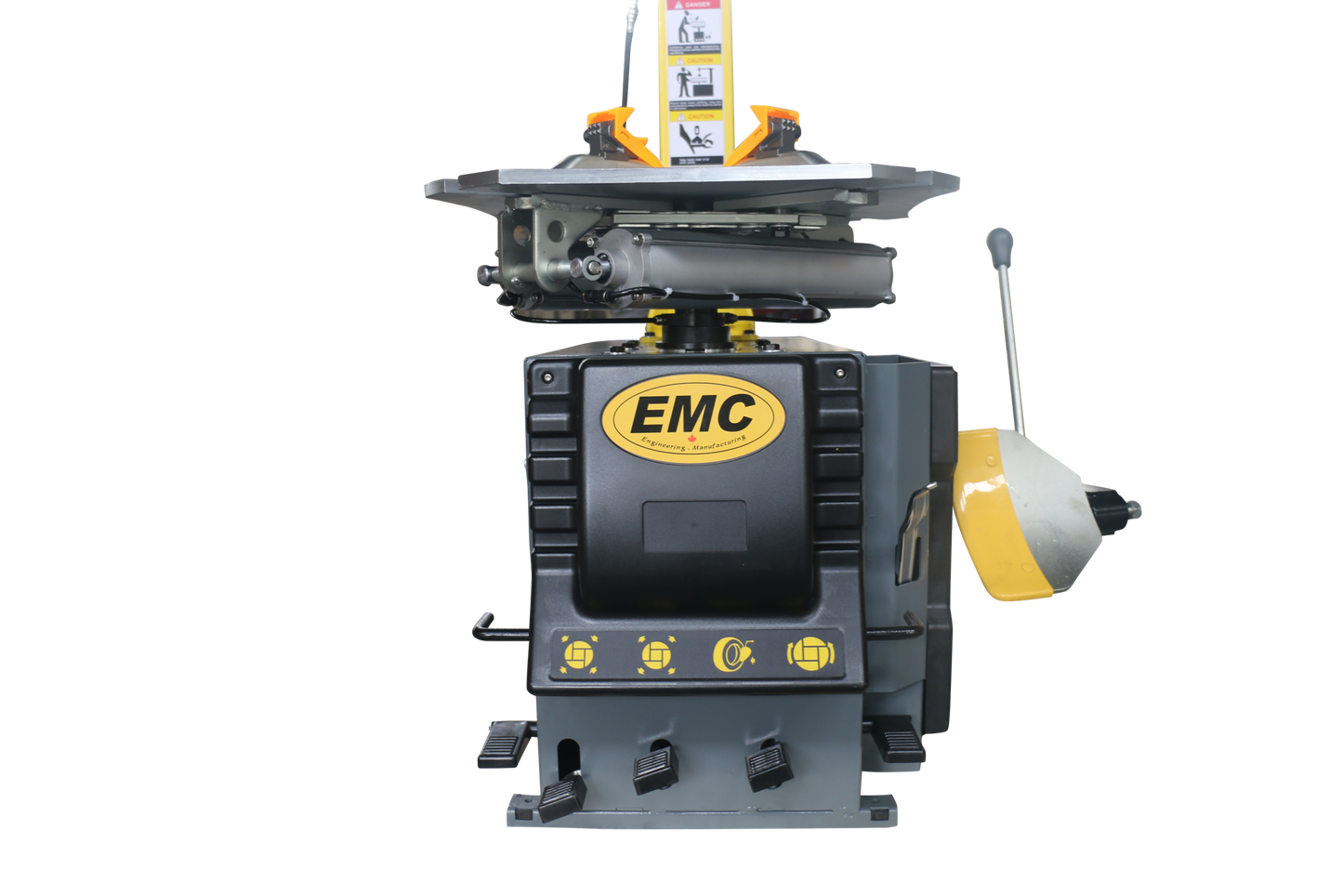 EMC Tire Changer 14”-28” Rim Clamping Tilt-Back Semi-Automatic