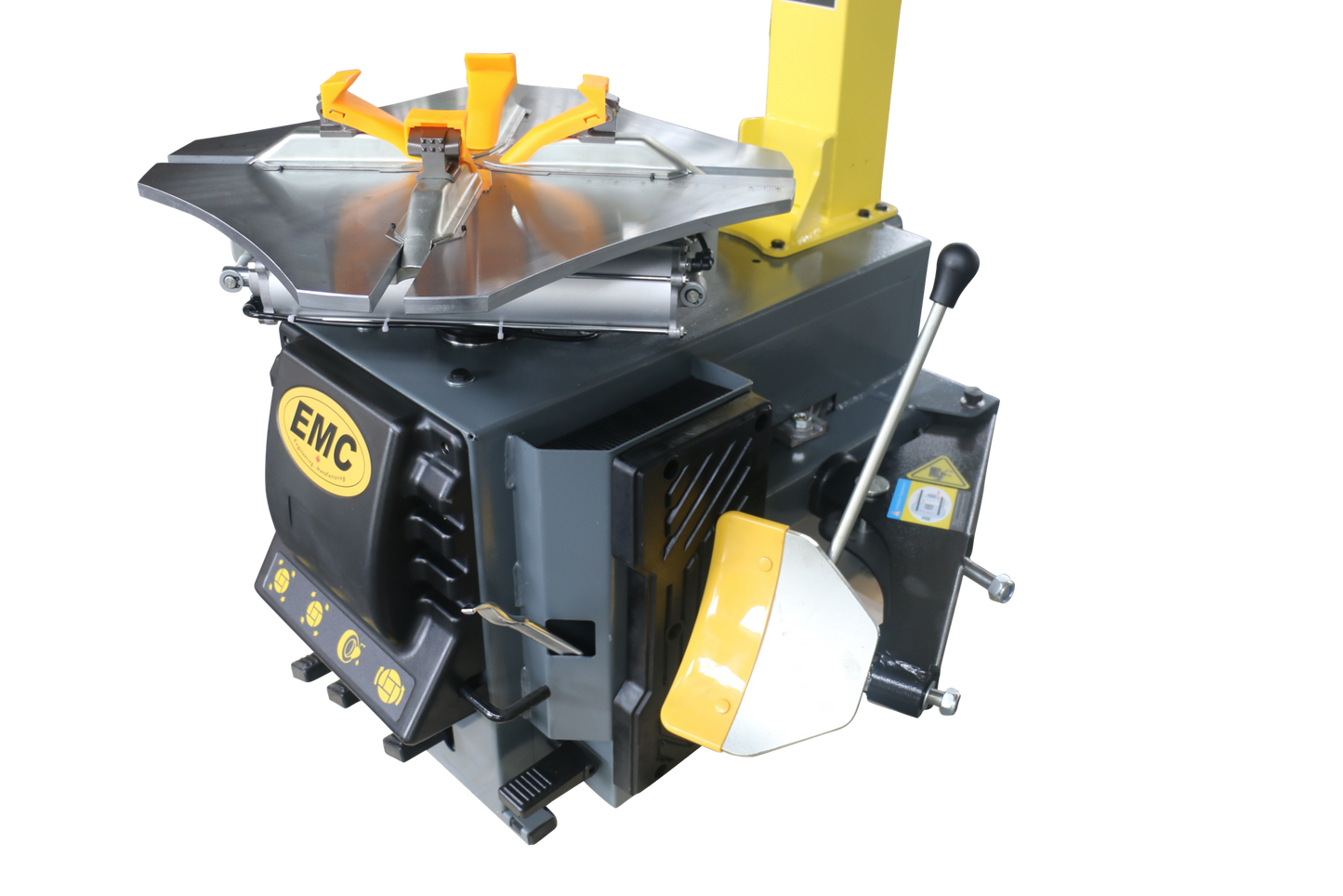 EMC Tire Changer 14”-28” Rim Clamping Tilt-Back Semi-Automatic