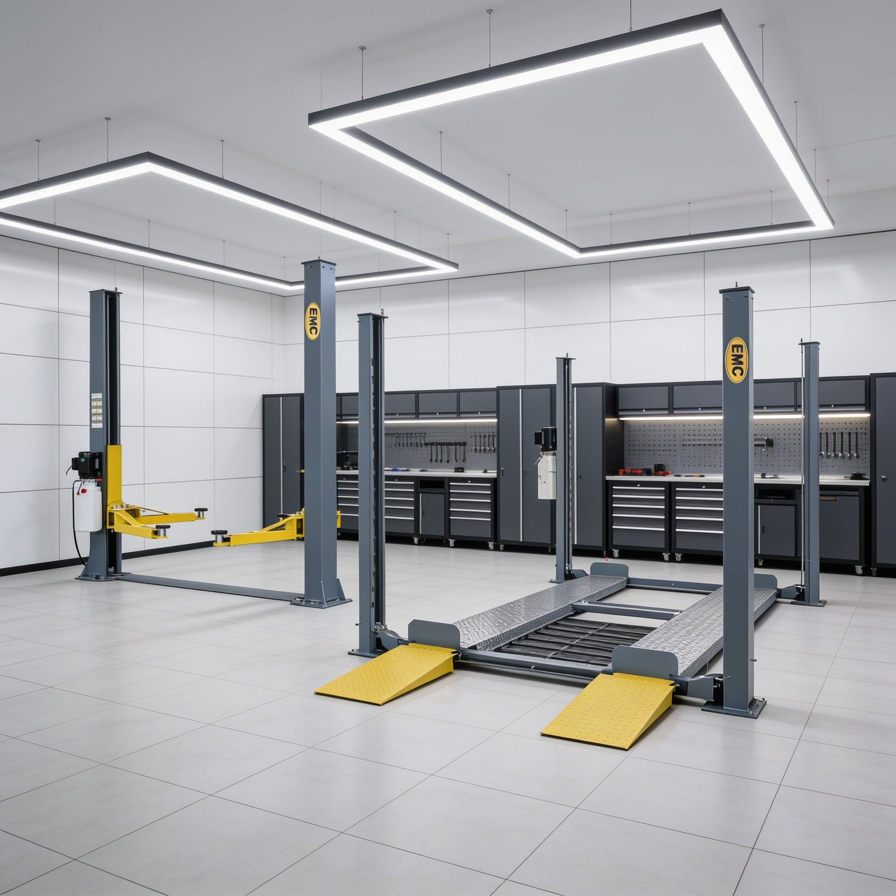 How to Choose a 2 Post vs 4 Post Car Lift