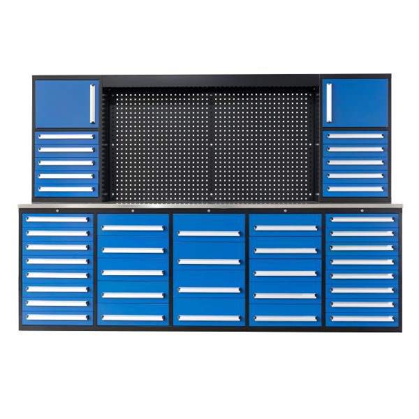 EMC 10ft Workbench Cabinet Combo 40 Drawers D3