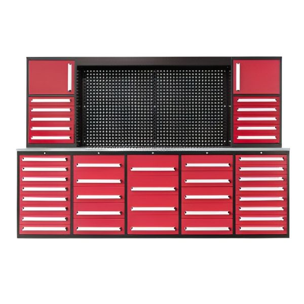 EMC 10ft Workbench Cabinet Combo 40 Drawers D3