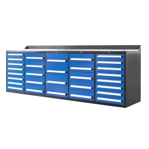 EMC 10ft Workbench Cabinet Combo 30 Drawers 3
