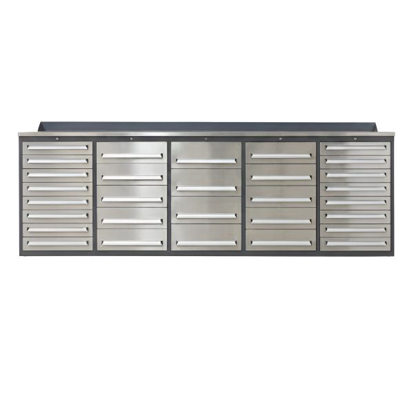 EMC 10ft Workbench Cabinet Combo 30 Drawers 3