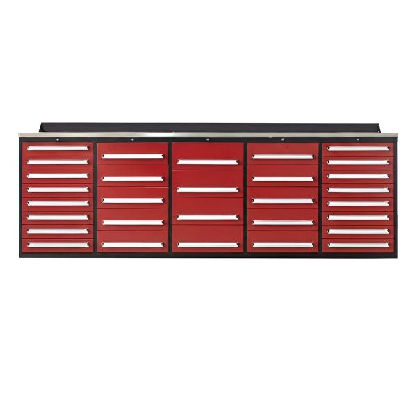 EMC 10ft Workbench Cabinet Combo 30 Drawers 3