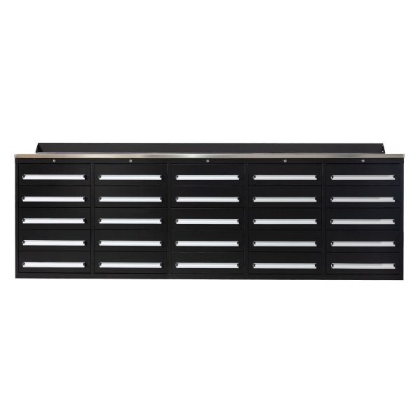 EMC 10ft Workbench Cabinet Combo 25 Drawers