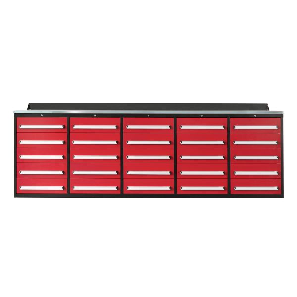 EMC 10ft Workbench Cabinet Combo 25 Drawers