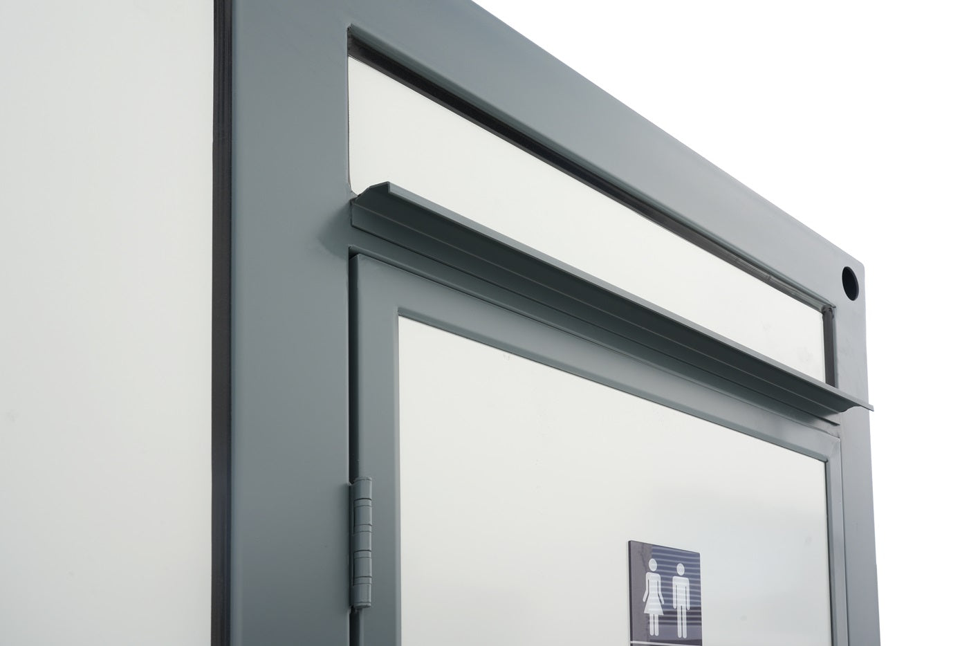 EMC Portable Toilet Bathroom With Shower - Insulated 4 seasons - Connections for sceptic and water - Power inlet