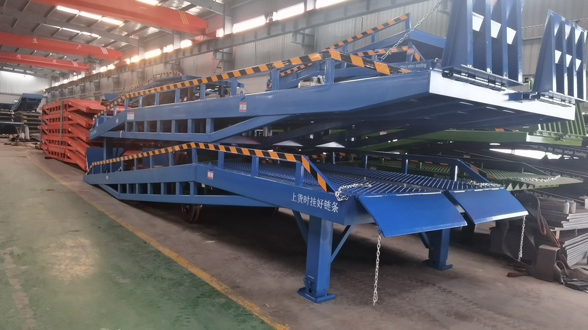 EMC Mobile Loading Container Dock Ramp - 20 Tons Capacity – EMC Industrial