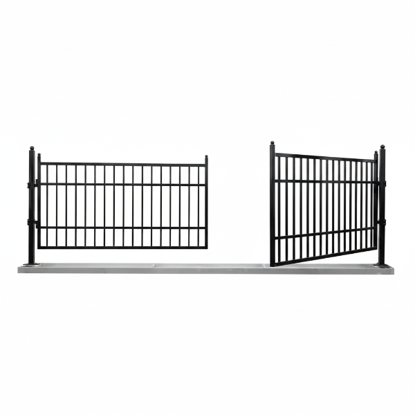 EMC 20FT Farm Metal Driveway Gate