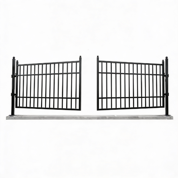 EMC 20FT Farm Metal Driveway Gate