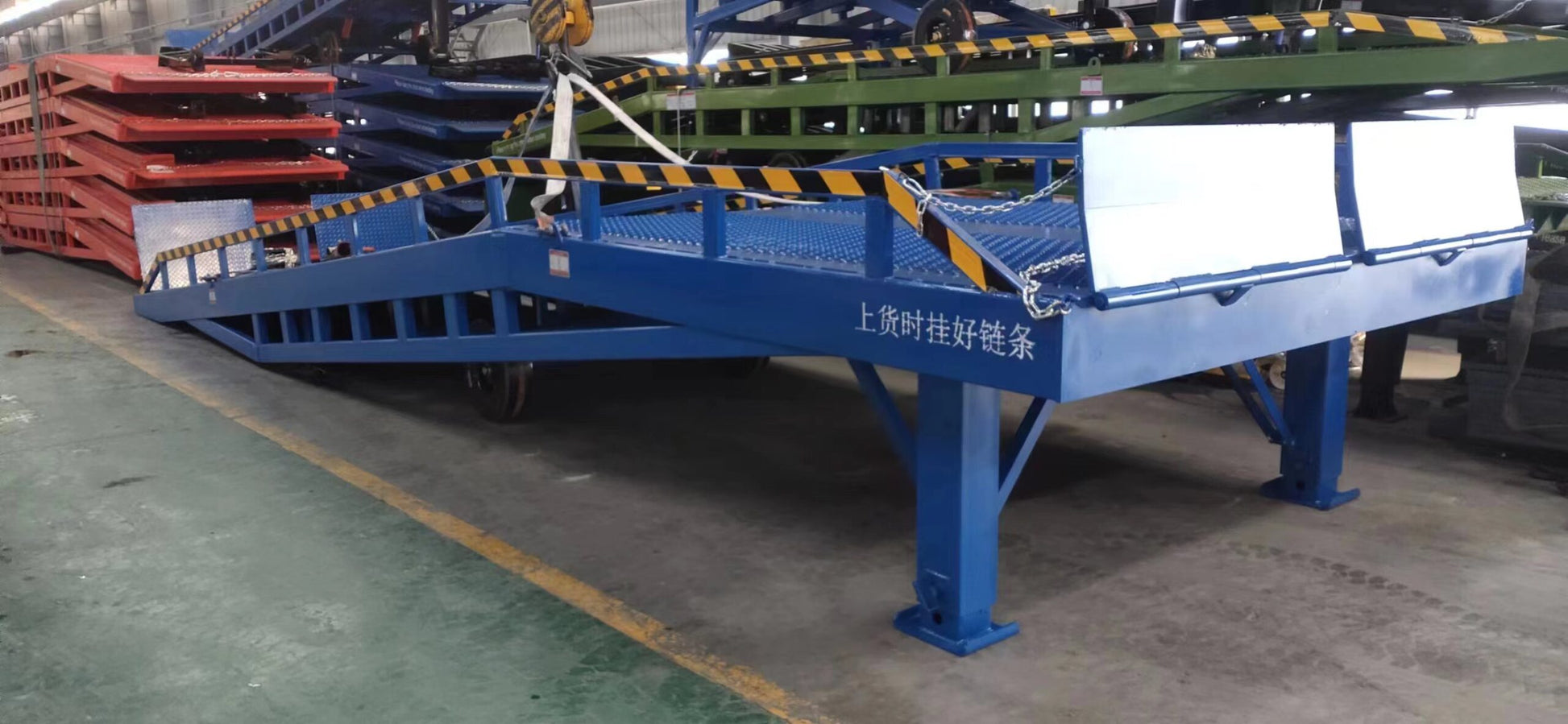 EMC Mobile Loading Container Dock Ramp - 20 Tons Capacity – EMC Industrial