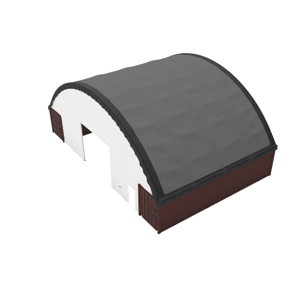 EMC Front & Back Wall Kit For C6040D Double Truss Container Shelter