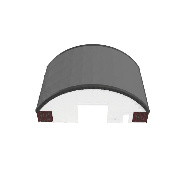 EMC Front & Back Wall Kit For C6040D Double Truss Container Shelter