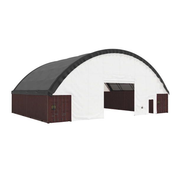 EMC Front & Back Wall Kit For C6040D Double Truss Container Shelter