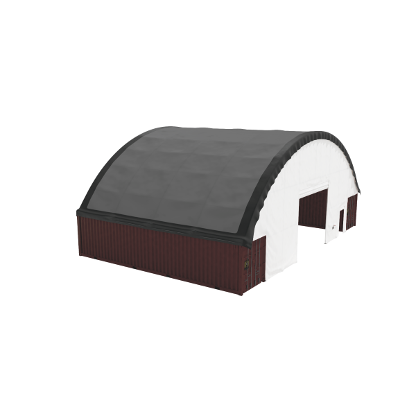 EMC Front & Back Wall Kit For C6040D Double Truss Container Shelter
