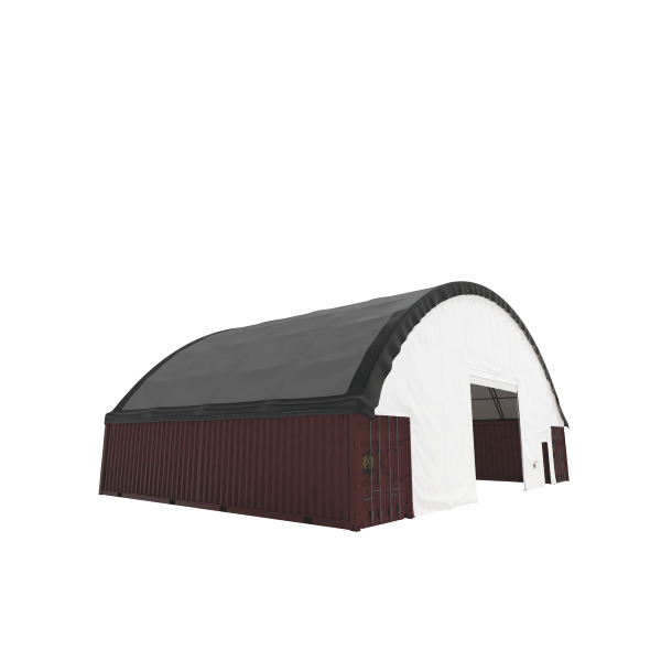 EMC Front & Back Wall Kit For C6040D Double Truss Container Shelter