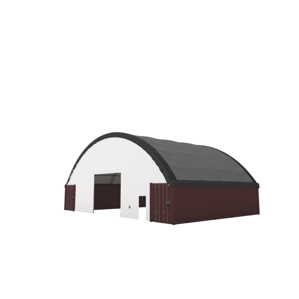 EMC Front & Back Wall Kit For C6040D Double Truss Container Shelter