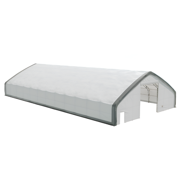 EMC 60120D Double Trussed Storage Shelter - 60' Wide x 120' Length x 25' Height