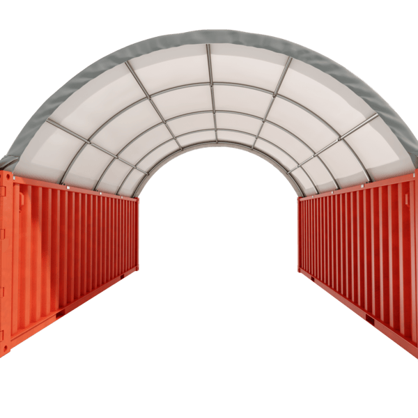 EMC C2020 Container Shelter - 20' Wide x 20' Length