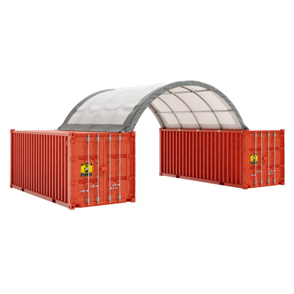 EMC C2020 Container Shelter - 20' Wide x 20' Length