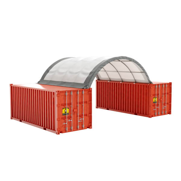 EMC C2020 Container Shelter - 20' Wide x 20' Length