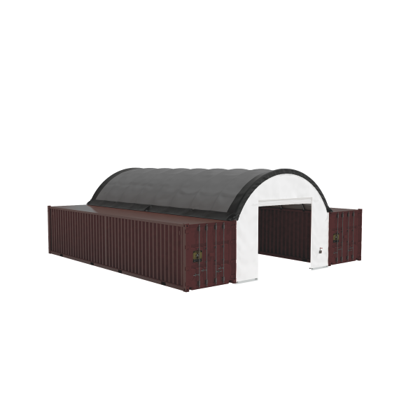 EMC Front & Back Wall Kit For C2020/C2040 Single Truss Container Shelter