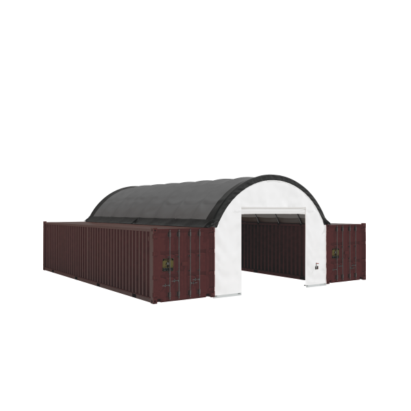 EMC Front & Back Wall Kit For C2020/C2040 Single Truss Container Shelter