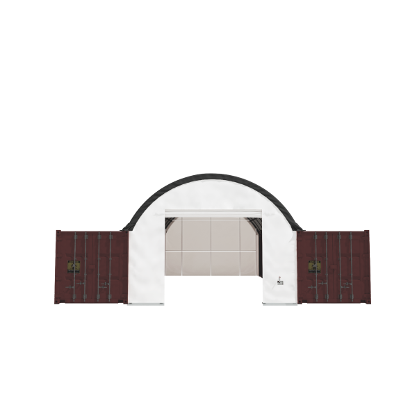 EMC Front & Back Wall Kit For C2020/C2040 Single Truss Container Shelter