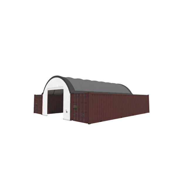 EMC Front & Back Wall Kit For C2020/C2040 Single Truss Container Shelter