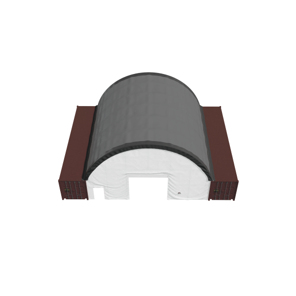 EMC Front & Back Wall Kit For C404015 Container Shelter
