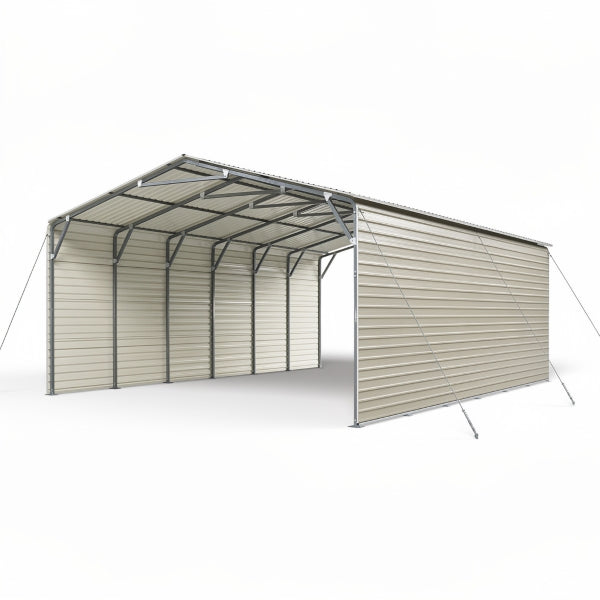 EMC 20FT x 30FT Metal Carport Shed