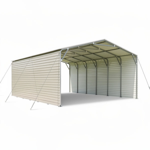 EMC 20FT x 20FT Metal Carport Shed