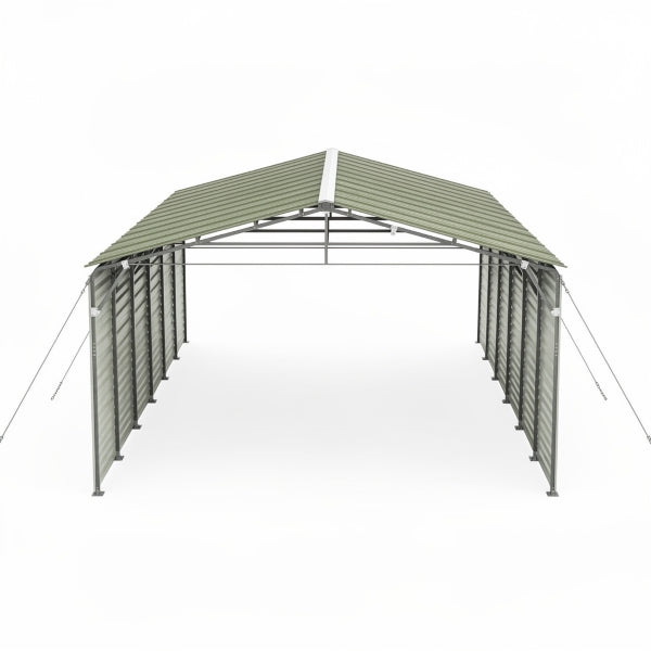EMC 20FT x 20FT Metal Carport Shed