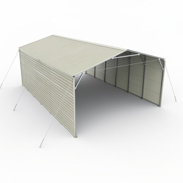 EMC 20FT x 20FT Metal Carport Shed