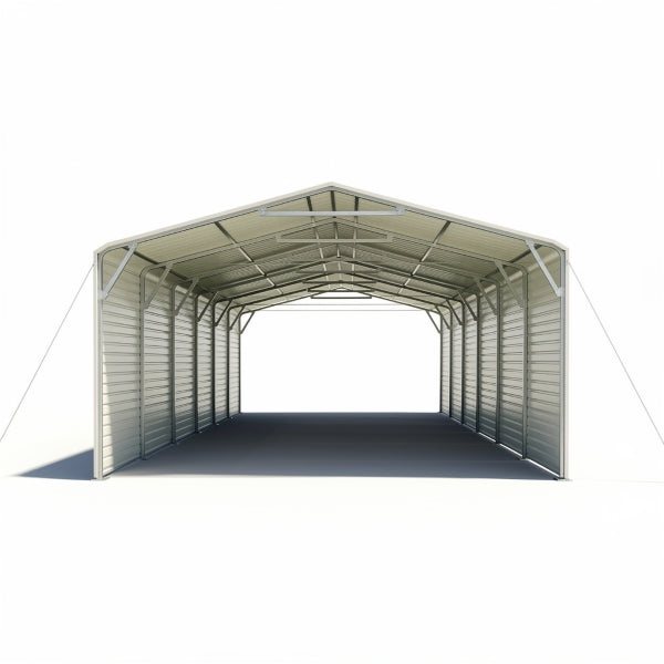 EMC 20FT x 30FT Metal Carport Shed