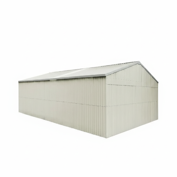 EMC 25FT×33FT Double Door Metal Warehouse Shed
