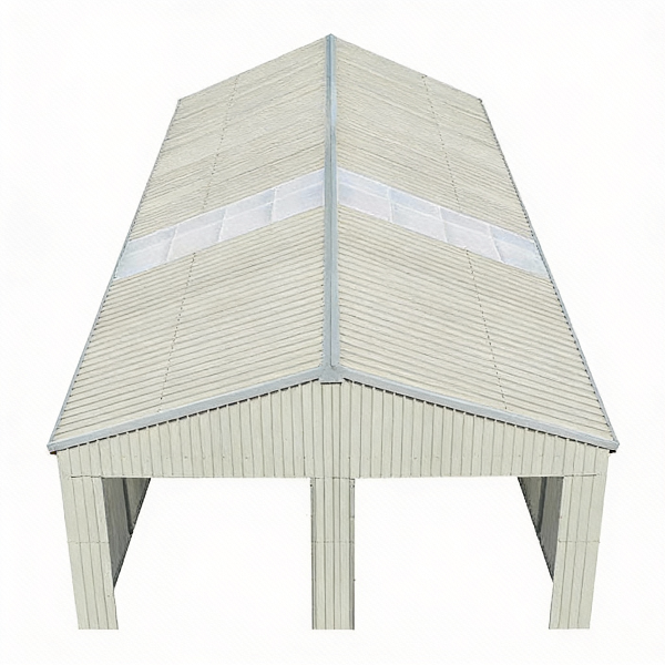 EMC 25FT×41FT Double Door Metal Warehouse Shed