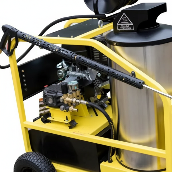 EMC 4000 PSI Tankless Hot Water Pressure Washer